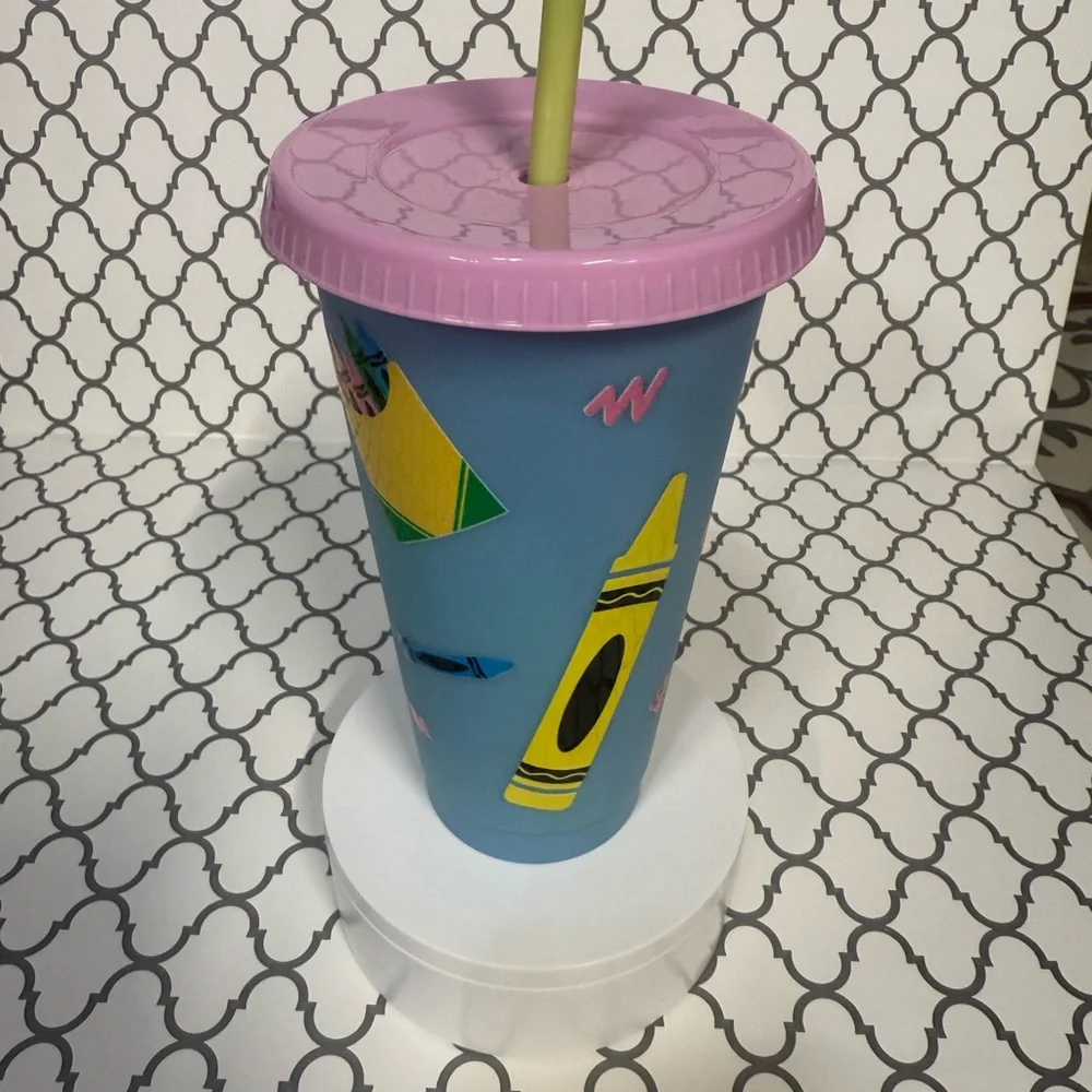 Colorful Crayon-Themed Tumbler Set - Picture 9 of 11